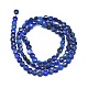 Chapelets de perles en lapis-lazuli naturel G-E530-07D-2