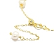 Bracelets à maillons en perles d'eau douce naturelles BJEW-I314-133-3