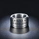 Men's Titanium Steel Finger Rings RJEW-BB18058-10-4