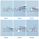 Наборы для изготовления подвесных серег sunnyclue diy DIY-SC0014-10S-4