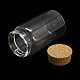 Verre bouteille en verre jar pour les contenants de perles CON-E008-92x47mm-2