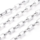 304 Stainless Steel Paperclip Chains CHS-D030-01P-4