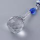 Faceted Crystal Glass Ball Chandelier Suncatchers Prisms AJEW-G025-A05-2