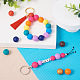 120Pcs 12 Colors Silicone Beads SIL-TA0001-16-8