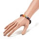 Natural & Synthetic Mixed Gemstone Beaded Bracelet for Women BJEW-JB08171-3