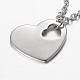 Two Tier Stainless Steel Necklaces NJEW-JN01244-2