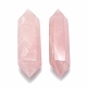 Perlas naturales de cuarzo rosa G-F715-114A-2