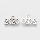 Tibetan Style Alloy Charms TIBE-T010-35AS-RS-2