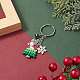 Christmas Theme Resin Keychains KEYC-TA00009-5