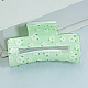 Rectangle with Flower Printed PVC Claw Hair Clips PW23031348656-1