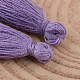 Cotton Thread Tassel Pendant Decorations NWIR-P001-03-63-2