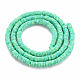 Handmade Polymer Clay Bead Strands CLAY-S094-4mm-A11-2