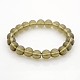 Perles rondes en verre s'étendent bracelets BJEW-F071-03-1