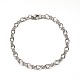 304 Stainless Steel Figaro Chain Bracelets BJEW-L531-06P-2
