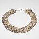 Natural Top Shell Beaded Necklaces NJEW-L096-09-2