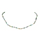 Collane di perle di vetro con 304 fermaglio in acciaio inossidabile NJEW-JN04363-01-3