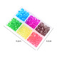 Transparent Acrylic Beads TACR-YW0001-6MM-02-2