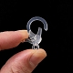 Transparent Plastic Lobster CLaw Clasps KY-H005-A13-5