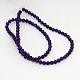 Natural Gemstone Amethyst Round Beads Z0SYS011-2