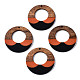 Resin & Walnut Wood Pendants X-RESI-S389-063-1