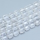 Natürlichem Quarz-Kristall-Perlen Stränge G-L552D-15B-1