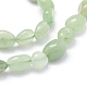 Natürlichen grünen Aventurin Perlen Stränge G-K230-05B-3