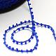 Frosted Transparent Seed Beads Cords OCOR-R039-C04-2
