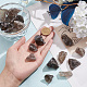 BENECREAT 300G Smoky Quartz Natural Stones Bulk Irregularly Smoky Quartz 16~19pcs Raw Crystal Display Decorations for Fountain Rocks G-BC0001-47-3
