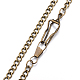 Iron Chains Necklace Making MAK-E660-03AB-2