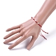 Nylon regolabile bracciali intrecciati cavo di perline BJEW-JB04976-02-4