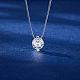 Ожерелья с подвесками из стерлингового серебра с родиевым покрытием и фианитами PP2754-2-2