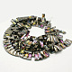 Electroplate Glass Beads EGLA-D030-5-2