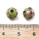 Handmade Cloisonne Perlen&nbsp;CLB-O001-M07-04-3