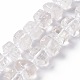 Natürlichem Quarz-Kristall-Perlen Stränge G-C008-B02-1