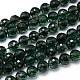 Faceted Round Grade A+ Natural Quartz Crystal Beads Strands G-H1650-10mm-06S-A+-1