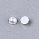 10000pcs cabujones de imitación de perlas de plástico abs SACR-S738-3mm-Z9-3