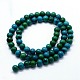 Synthetic Chrysocolla Beads Strands G-I199-34-6mm-2