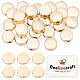 Beebeecraft 50Pcs/Box 18K Gold Plated Flat Round Spacer Beads 5x3mm Tiny Coin Disc Loose Beads for Bracelet Necklace Jewelry Making Hole: 1mm KK-BBC0002-58-1