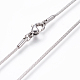 304 Stainless Steel Snake Chain Necklaces NJEW-L160-010P-1