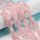 Chapelets de perles en quartz rose naturel G-B022-22C-2