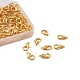 亜鉛合金カニカン  ゴールドカラー  12x6mm  穴：1.2mm  100個/箱 PALLOY-YW0001-12G-2