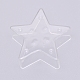 Bougeoir étoile en plastique transparent KY-WH0024-45-1