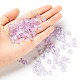 Perles en verre transparentes GLAA-FS0001-02-5