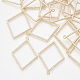 ABS Plastic Imitation Pearl Pendants PALLOY-T071-065-1