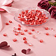 Cheriswelry perline di argilla polimerica fatte a mano a tema san valentino FIND-CW0001-25-6