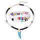 SHEGRACE Stretch Bracelets and Pendant Necklace Jewelry Sets sgSJEW-SZ0001-002-1