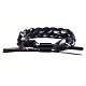 Adjustable Polyester Cord Braided Bracelets BJEW-P240-M10-1