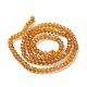 Electroplate Glass Beads Strands EGLA-A034-T3mm-L01-2