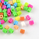 Christmas Tree Square DIY Melty Beads Fuse Beads Sets: Fuse Beads DIY-R064-03-4