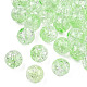 Perles en acrylique transparentes craquelées CACR-N002-25B-2
